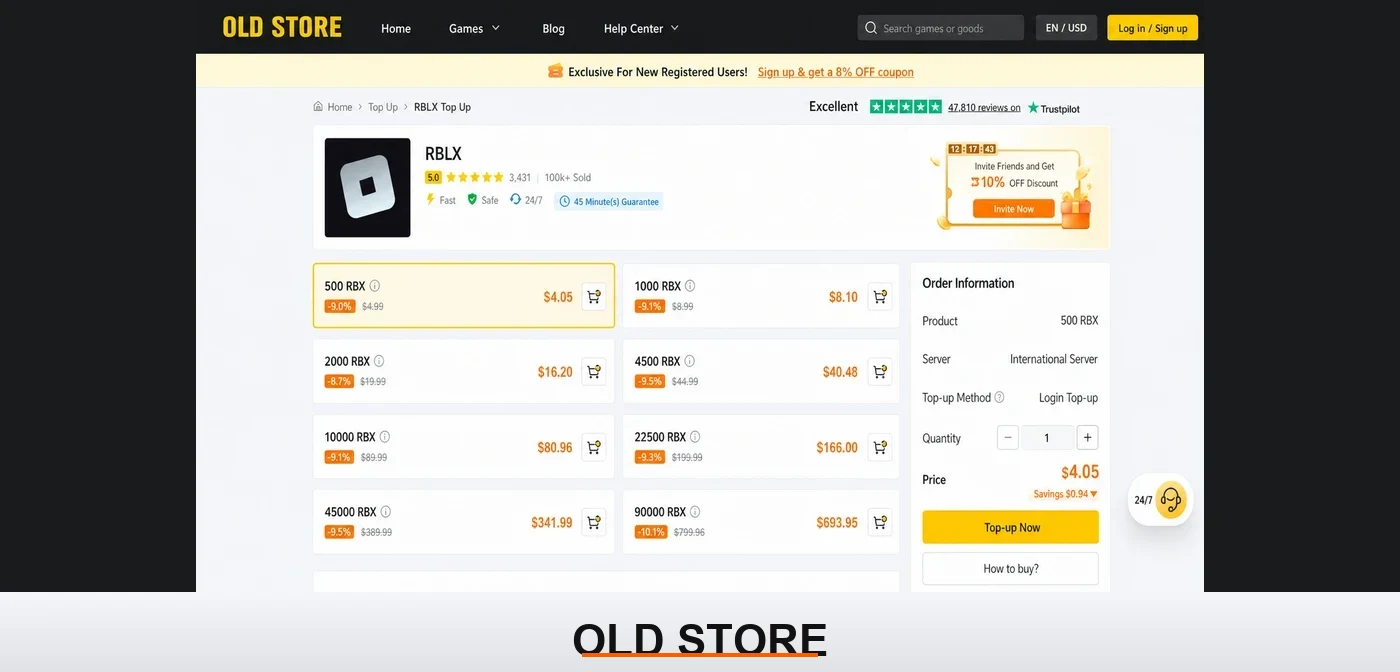 Roblox top-ups